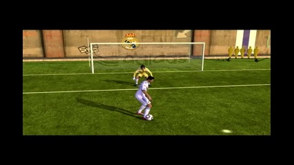 Fifa 11 Fake rabona and amazing goal 