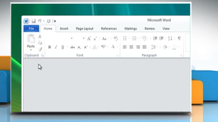 Microsoft® Word 2010: How to create a template based on document on Windows® Vista?