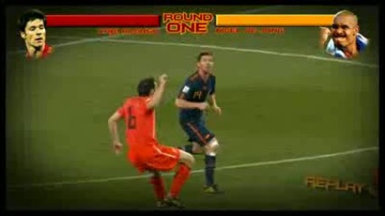 Nigel De Jong Vs Xabi Alonso Fifa World Cup - Street Fighter 