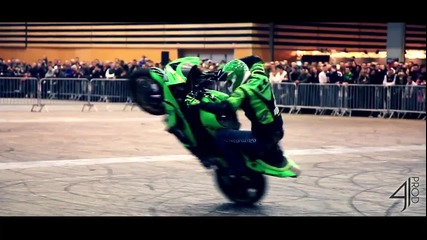 Motorcycle Stunts - Lyon Stunt Contest 2013