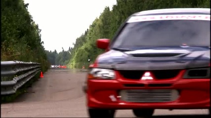 Moscow Unlim 500 - Evolution 8 (969 hp) - 1 mile in 25 sec.