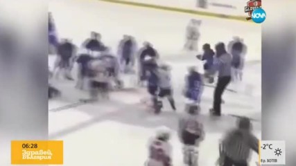 Бой на леда: Как децата в Канада играят хокей?