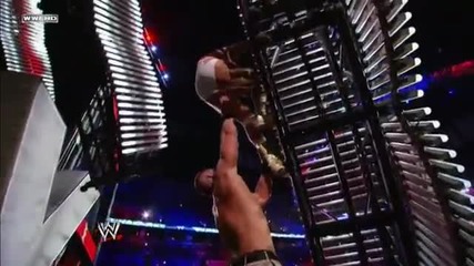 John Cena drops Alberto Del Rio on a Table