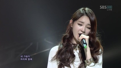 Davichi - I'll Think Of You ( 12-02-2012 S B S Inkigayo )