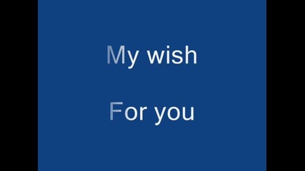 My Wish Lyrics - Rascal Flatts