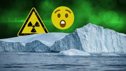 Радиоактивен газ излезе изпод топящите се арктически ледове!