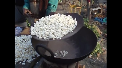 Как се правят пуканки в Индия