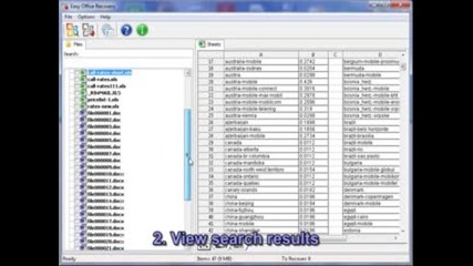 Recovery of damaged Microsoft® Office documents