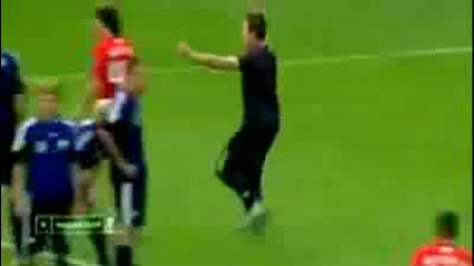 Fan Scores A Penalty Kick During Saturn Spartak Moscow Game