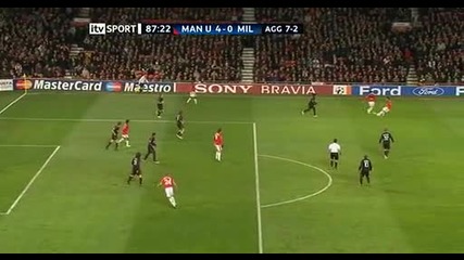 Manchester United 4 - 0 Milan 