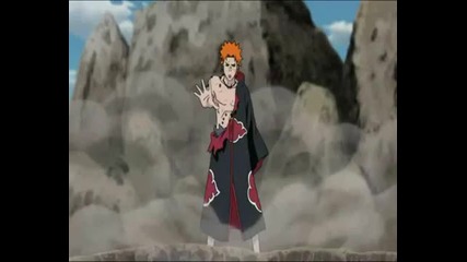 Naruto Vs Pain + cool song