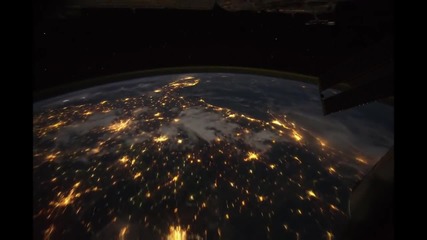 Ето как изглежда Земята от Космоса през нощта