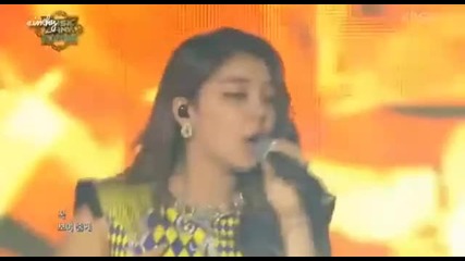 26/08 Ailee - I will show you - Music Bank in Istanbul 070913