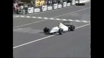 F1 Crashes Компилация