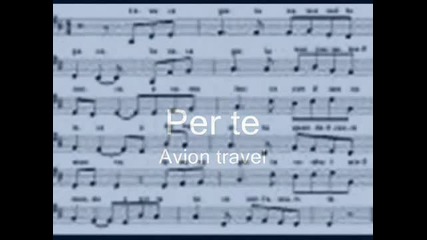 За теб - Авион Травел