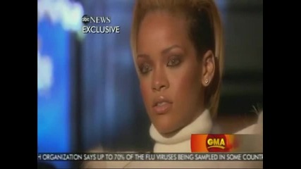 Риана Говори За Инцидента С Крис Браун В Gma 11/06/2009 Част 2 