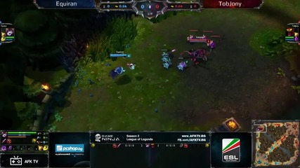 Game Ninja: Lol 1vs1 Equiran vs Tobjony