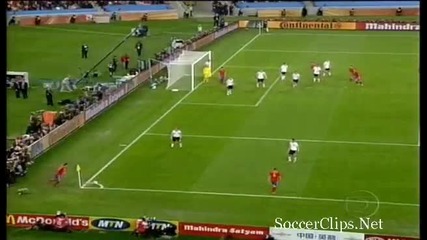 Германия 0:1 Испания / гол на Карлес Пуйол / 