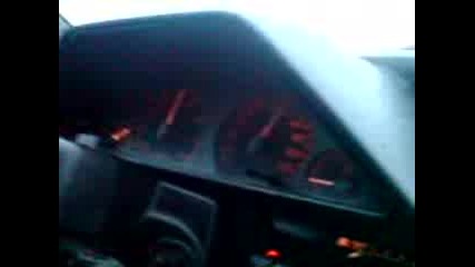 Honda Crx 1g. d16z5 Turbo 0.4 - bar.