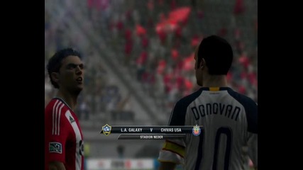 Fifa 11 gameplay L.a. Galaxy:chivas Usa Part 1