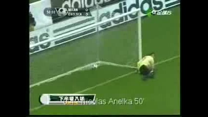 Chelsea - Milan 5:0 All Gol!!!