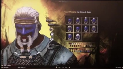 Gamescom 2011: Guild Wars 2 - Norn Character Creation Gameplay