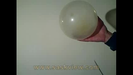 Интересен трик с балон 