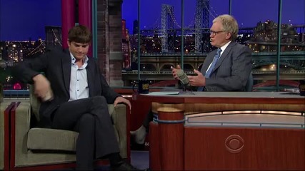 Ashton Kutcher on David Letterman Part 1 