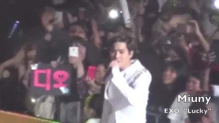 16/25 Exo K - Lucky - Music Bank in Mexico 301014