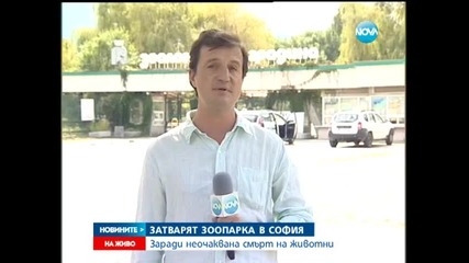 Затвориха столичния зоопарк заради смърт на животни - Новините на Нова