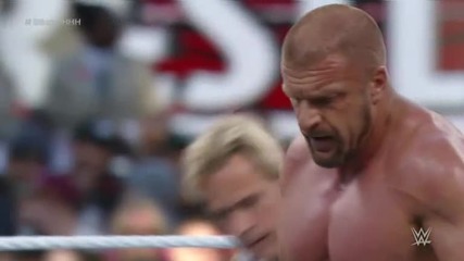 [wrestlemania 31]- Triple H vs Sting (епоха срещу епоха)