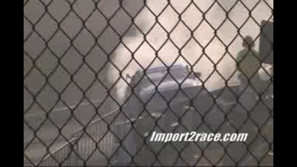 Mustang Saleen vs. Nissan 350z Turbo Drift