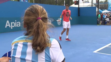 Sydney 2015 - Juan Martin del Potro Interview