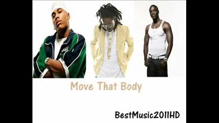 Nelly Feat. T - Pain Akon - Move That Body Official Song 