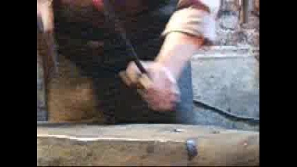 Curl Making On The Anvil
