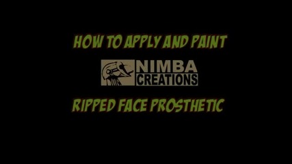 Walking Dead Style Prosthetic Application