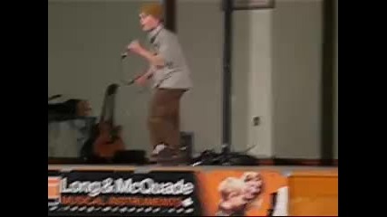 justin singing - set a place at your table 