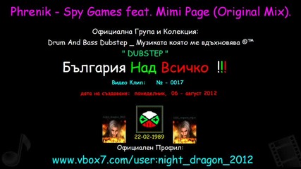 ! # 0017 - Phrenik - Spy Games feat. Mimi Page (original Mix)(1)