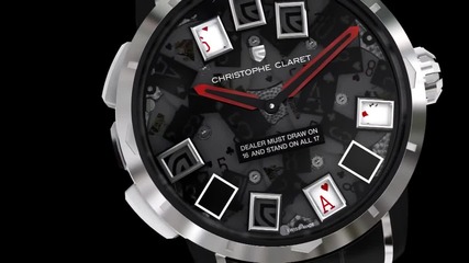 Часовник за играчи - 21 Blackjack Christophe Claret