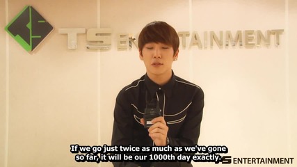 B.a.p 500th Day Message to Babys eng sub