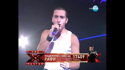 Рафи - Purple Rain - X Factor Концертите Bulgaria