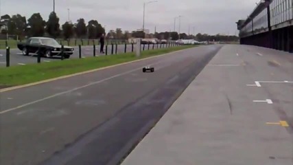Бързият Rc (кола) Звяр На Гран При от Формула 1 Stop Пит, Мелбърн, Австралия (80 км ч) 
