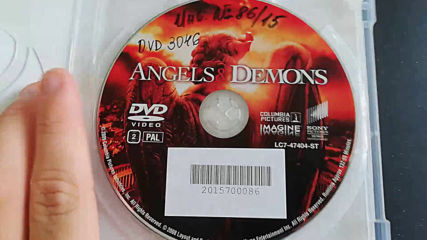 Българското Dvd издание на Ангели и демони (2009) Prooptiki Bulgaria 2009