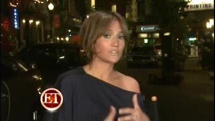 Jennifer Lopez Interview with Et on the set of ‘the Back - Up Plan’