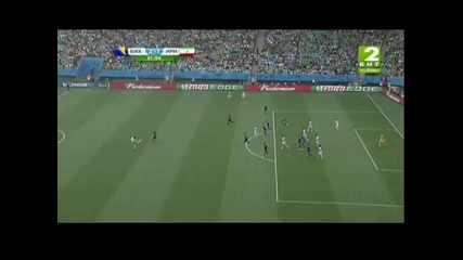 25.6.2014 Босна и Херцеговина - Иран 3-1 Световно първенство група F