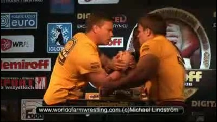 Final - John Brzenk Vs Denis Cyplenkov - World of Armwrestling