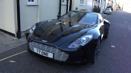 Aston Martin One 77 in London
