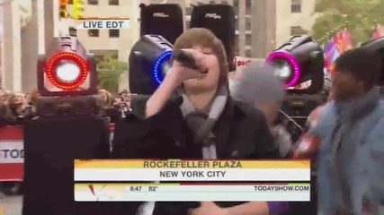 Justin Bieber - One Time - Live Today Show