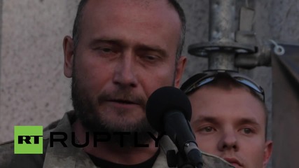 Ukraine: We will initiate a referendum against government, says Right Sector leader