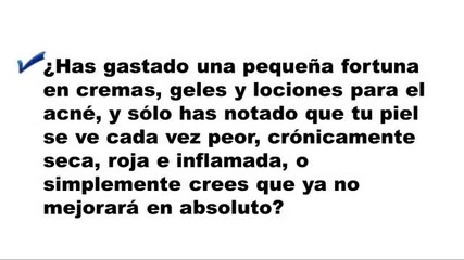 Marcas de Acne Como Eliminarlas